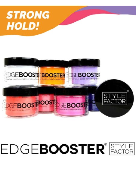 Edge Booster Sugar Melon Scent Strong Hold Water Based Pomade Edge Booster Sugar Melon Scent Strong Hold Water Based Pomade