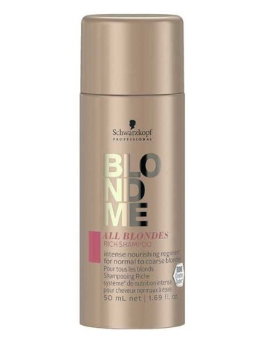 Blondme All Blondes Rich Shampoo Travel Pack