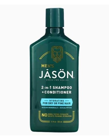 Jason Men's Hydrating 2 In 1 Shampoo Conditioner