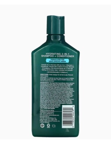 Jason Men's Hydrating 2 In 1 Shampoo Conditioner Jason Men's Hydrating 2 In 1 Shampoo Conditioner