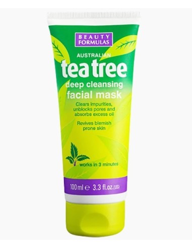 Australian Tea Tree Deep Cleansing Facial Mask