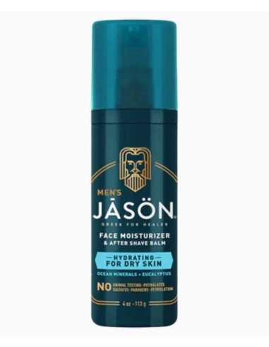 Jason Men's Hydrating Face Moisturizer Plus After Shave Balm