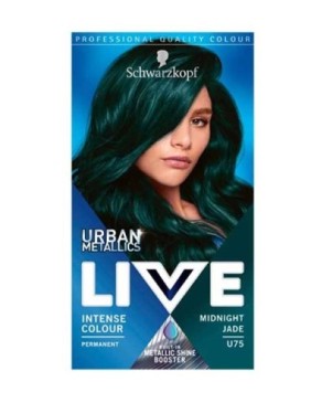 Live Urban Metallics Intense Permanent Colour U75 Midnight Jade
