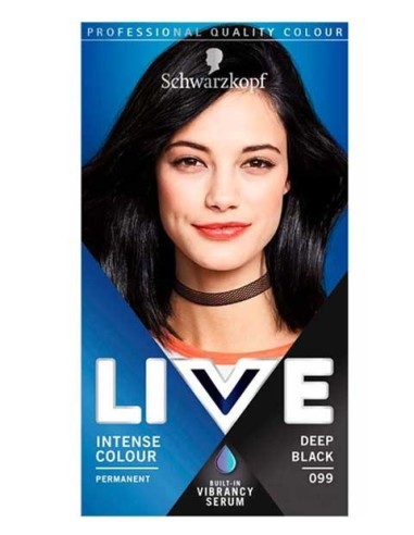 Live Color Intense Permanent Colours 099 Deep Black