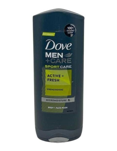Men Plus Care Active Fresh Body Face Wash