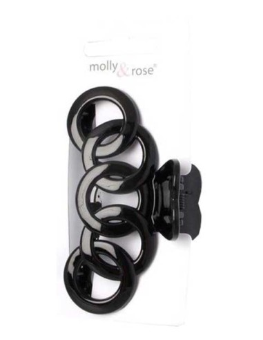 Circles Design Black Clamp 8144 Circles Design Black Clamp 8144