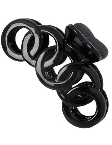 Circles Design Black Clamp 8144 Circles Design Black Clamp 8144