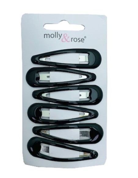 Black Metal Hair Clip 4939 Black Metal Hair Clip 4939