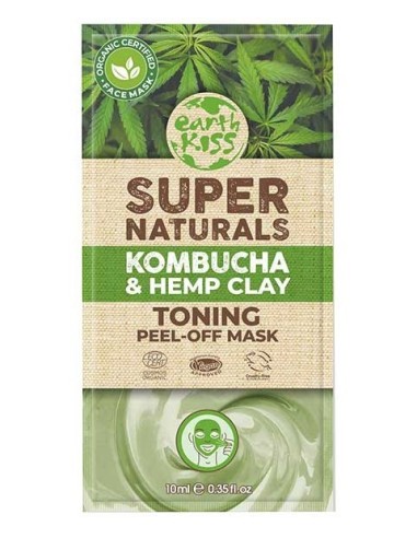 Earth Kiss Super Naturals Kombucha And Hemp Clay Toning Peel Off Mask Earth Kiss Super Naturals Kombucha And Hemp Clay Toning Peel Off Mask