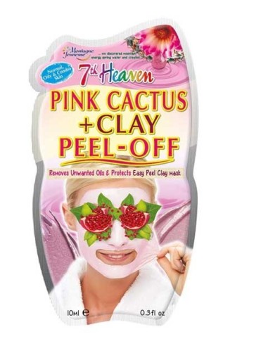 7Th Pink Cactus Clay Peel Off Mask