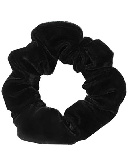 Regular High Shine Velvet Scrunchie Black HF602 Regular High Shine Velvet Scrunchie Black HF602