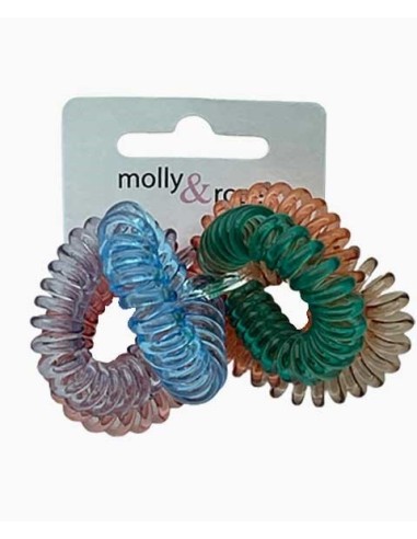 Telephone Small Muted Assorted Elastics 7970