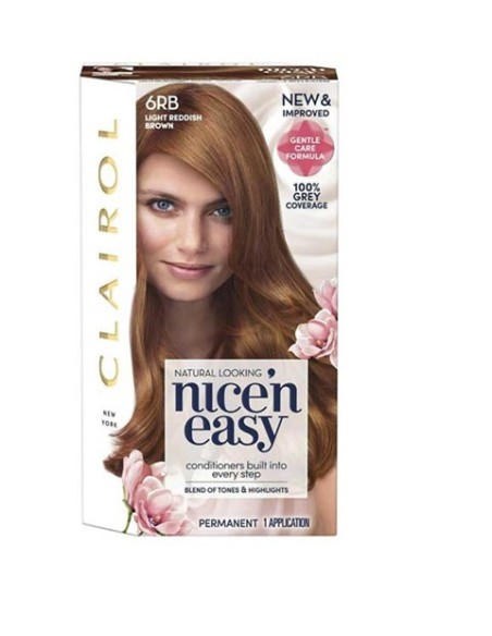 Nice N Easy Permanent Colours 6RB Light Reddish Brown Nice N Easy Permanent Colours 6RB Light Reddish Brown