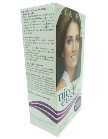 Nice N Easy Demi Permanent Color 755 Light Brown