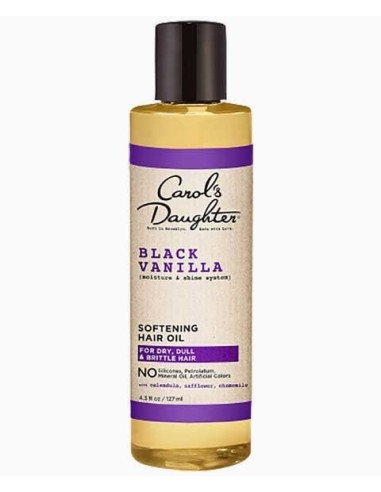 Black Vanilla Softening Hair Oil