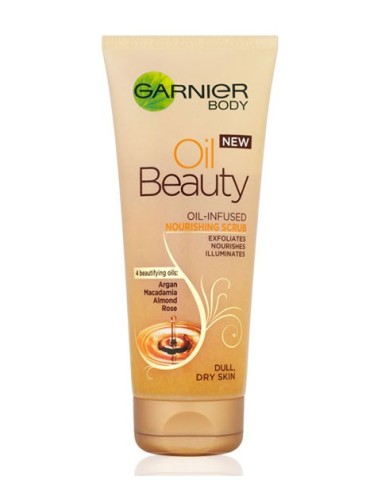 Garnier Body Oil Beauty Nourishing Scrub