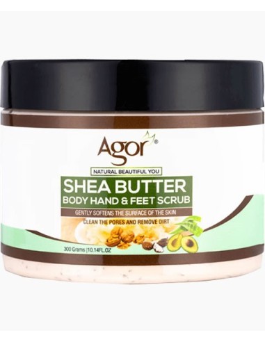 Agor Shea Butter Body Hand And Feet Scrub