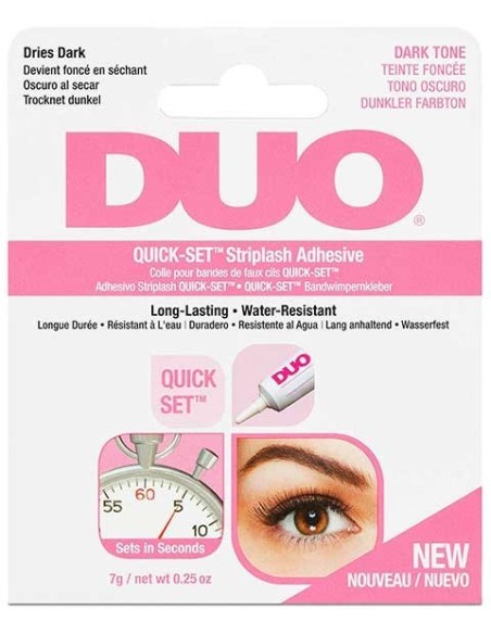DUO Quick Set Striplash Adhesive Dark Tone DUO Quick Set Striplash Adhesive Dark Tone