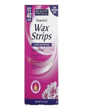 Beauty Formulas Hair Removal Wax Strips Legs And Body