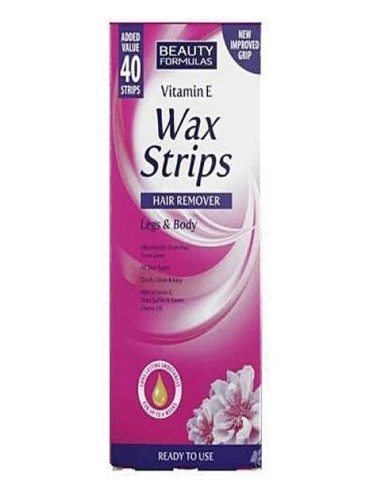 Beauty Formulas Hair Removal Wax Strips Legs And Body