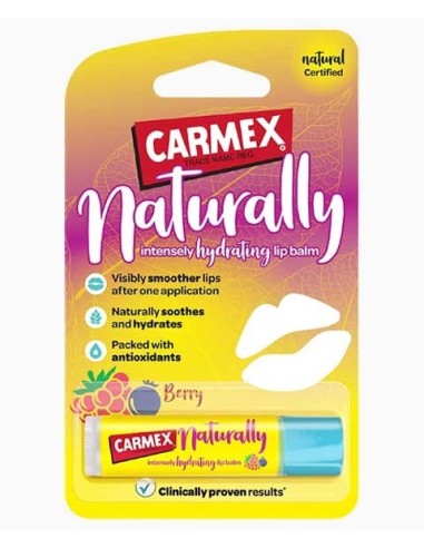 Carmex Naturally Berry Lip Balm