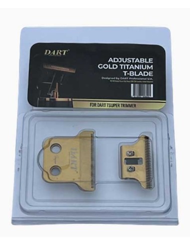 Dart Adjustable Gold Titanium T Blade