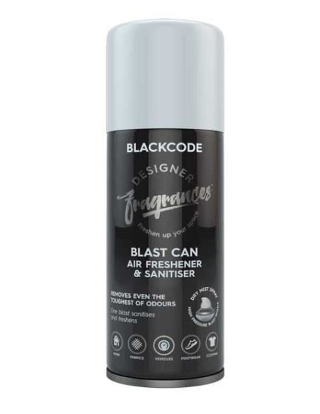 Blast Can Air Freshener And Sanitiser Blackcode Blast Can Air Freshener And Sanitiser Blackcode