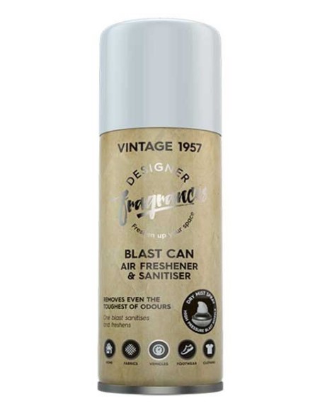 Blast Can Air Freshener And Sanitiser Vintage 1957 Blast Can Air Freshener And Sanitiser Vintage 1957