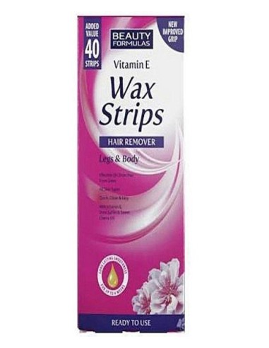 Beauty Formulas Hair Removal Wax Strips Legs And Body Beauty Formulas Hair Removal Wax Strips Legs And Body