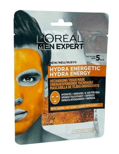 Men Expert Hydra Energetic Recharging Tissue Mask
