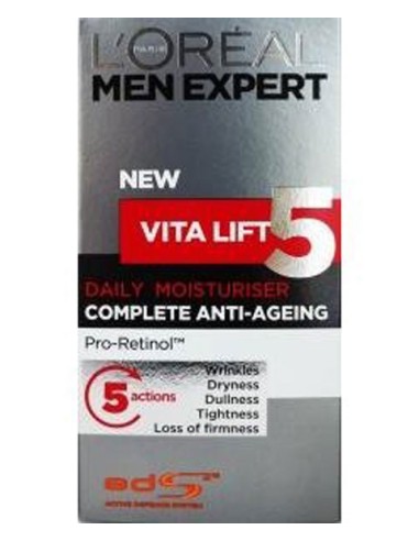 Men Expert Vita Lift 5 Daily Moisturiser Eye Roll On