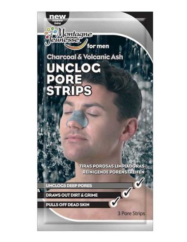 Charcoal Volcanic Ash Unclog Pore Strips