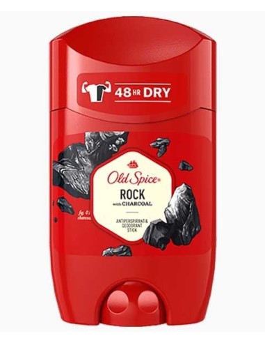 Rock With Charcoal Deodorant Stick