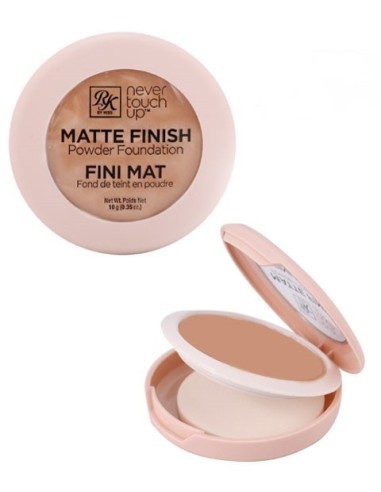 Never Touch Up Matte Finish Powder Foundation RMPFN06 Medium Beige