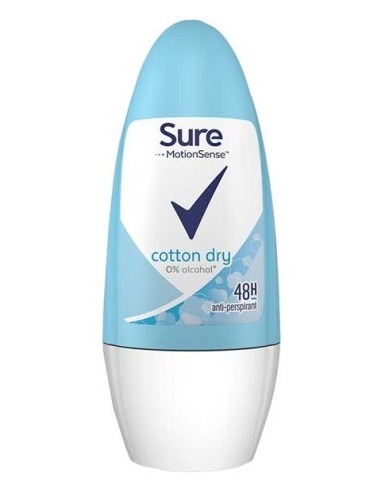 Motionsense Cotton Dry 48H Anti Perspirant Roll On