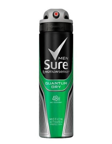 Sure Men 48H Quantum Dry Anti Perspirant Deodorant Spray Sure Men 48H Quantum Dry Anti Perspirant Deodorant Spray