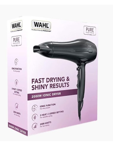 Wahl Pure Radiance Fast Drying And Shiny Result 2000 Ionic Dryer