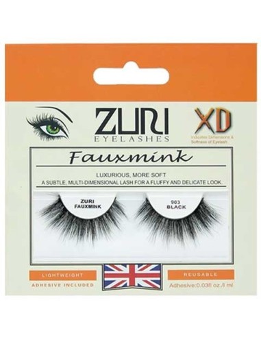 Zuri Fauxmink Eyelashes 903 Black