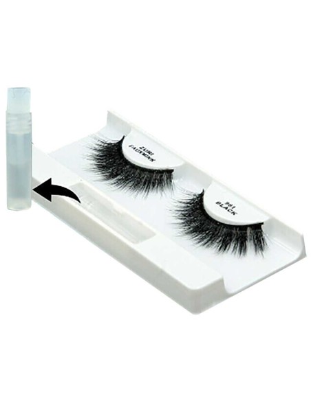 Zuri Fauxmink Eyelashes 981 Black Zuri Fauxmink Eyelashes 981 Black