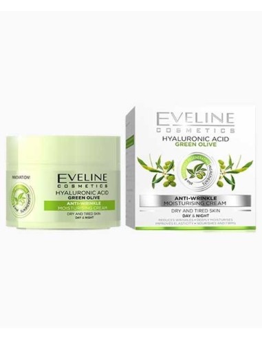 Hyaluronic Acid Green Olive Anti Wrinkle Day And Night Cream