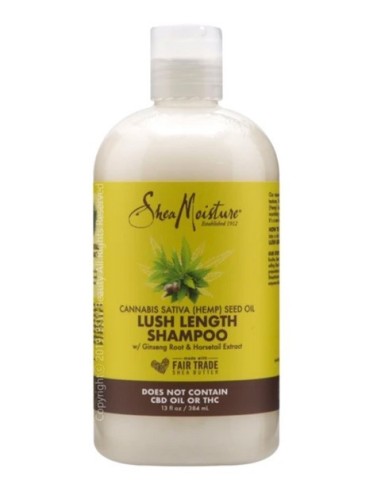 Cannabis Sativa Seed Oil Lush Length Shampoo