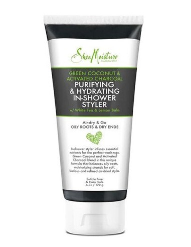 Green Coconut And Activated Charcoal Purifying And Hydrating In Shower Styler Green Coconut And Activated Charcoal Purifying And Hydrating In Shower Styler