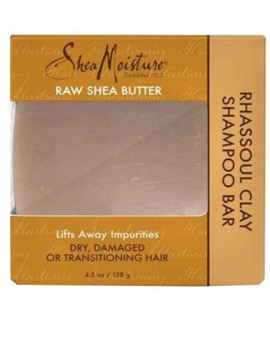 Raw Shea Butter Rhassoul Clay Shampoo Bar