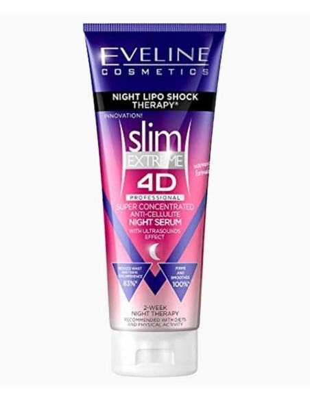 Slim Extreme 4D Super Concentrated Anti Cellulite Night Serum Slim Extreme 4D Super Concentrated Anti Cellulite Night Serum