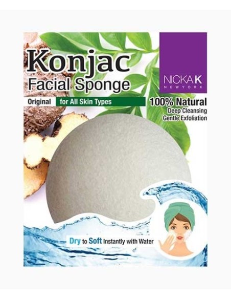 NK Konjac Facial Sponge Original NS062 NK Konjac Facial Sponge Original NS062