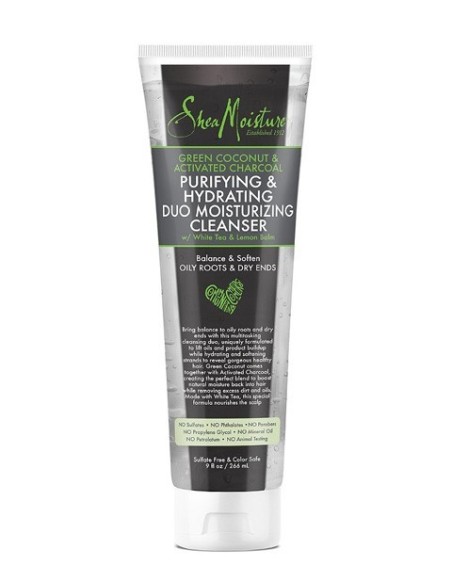 Green Coconut And Activated Charcoal Purifying And Hydrating Duo Moisturizing Cleanser Green Coconut And Activated Charcoal Purifying And Hydrating Duo Moisturizing Cleanser