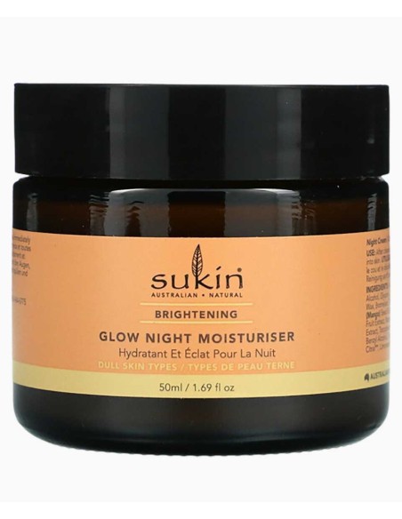 Sukin Brightening Glow Night Moisturiser Sukin Brightening Glow Night Moisturiser