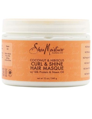 Coconut And Hibiscus Curl And Shine Hair Masque