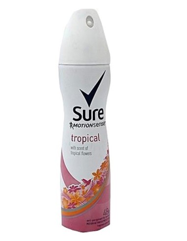 Motionsense Tropical Anti Perspirant With Scent Of Tropical Flowers