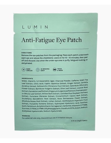 Lumin Anti Fatigue Eye Patch